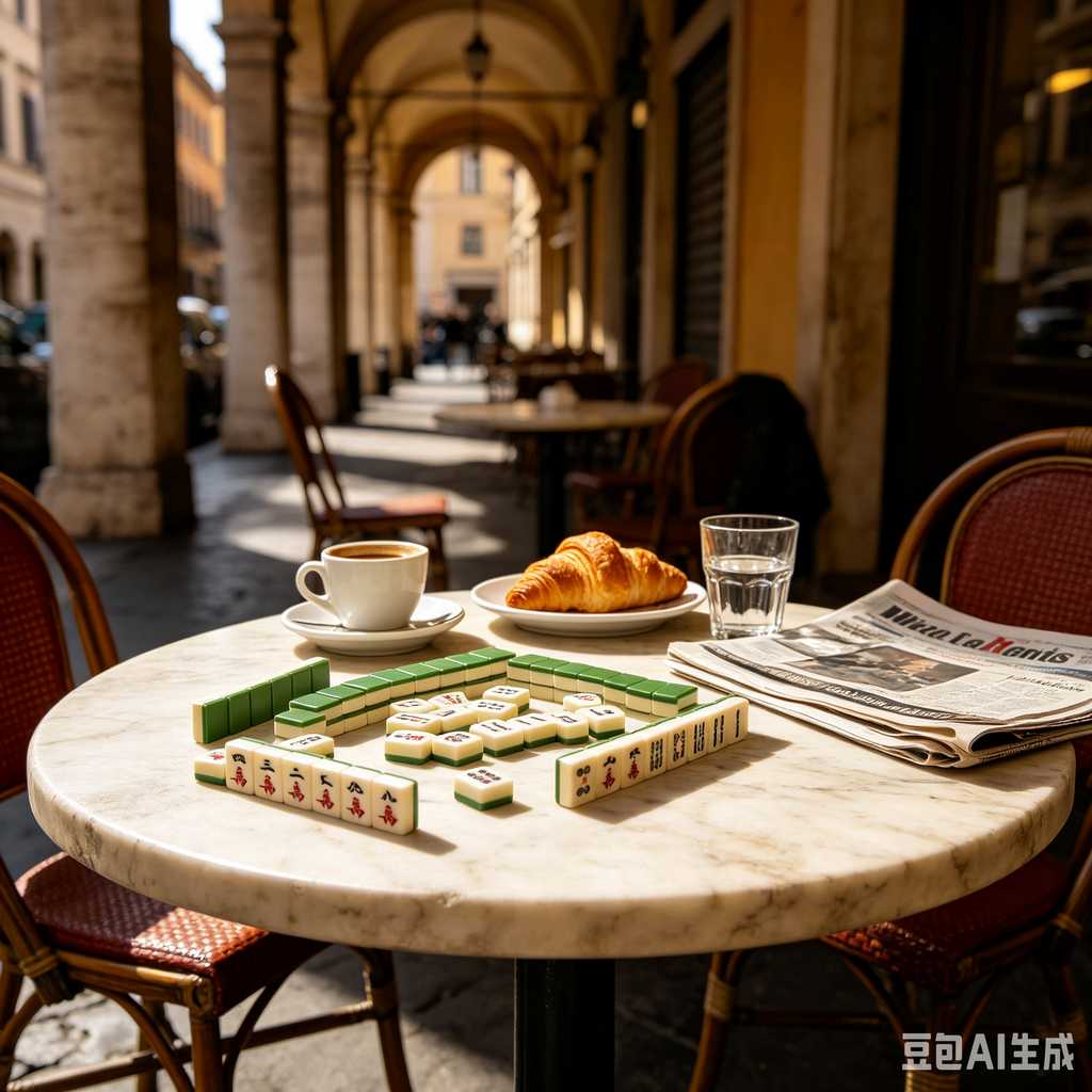 engraved mahjong tiles