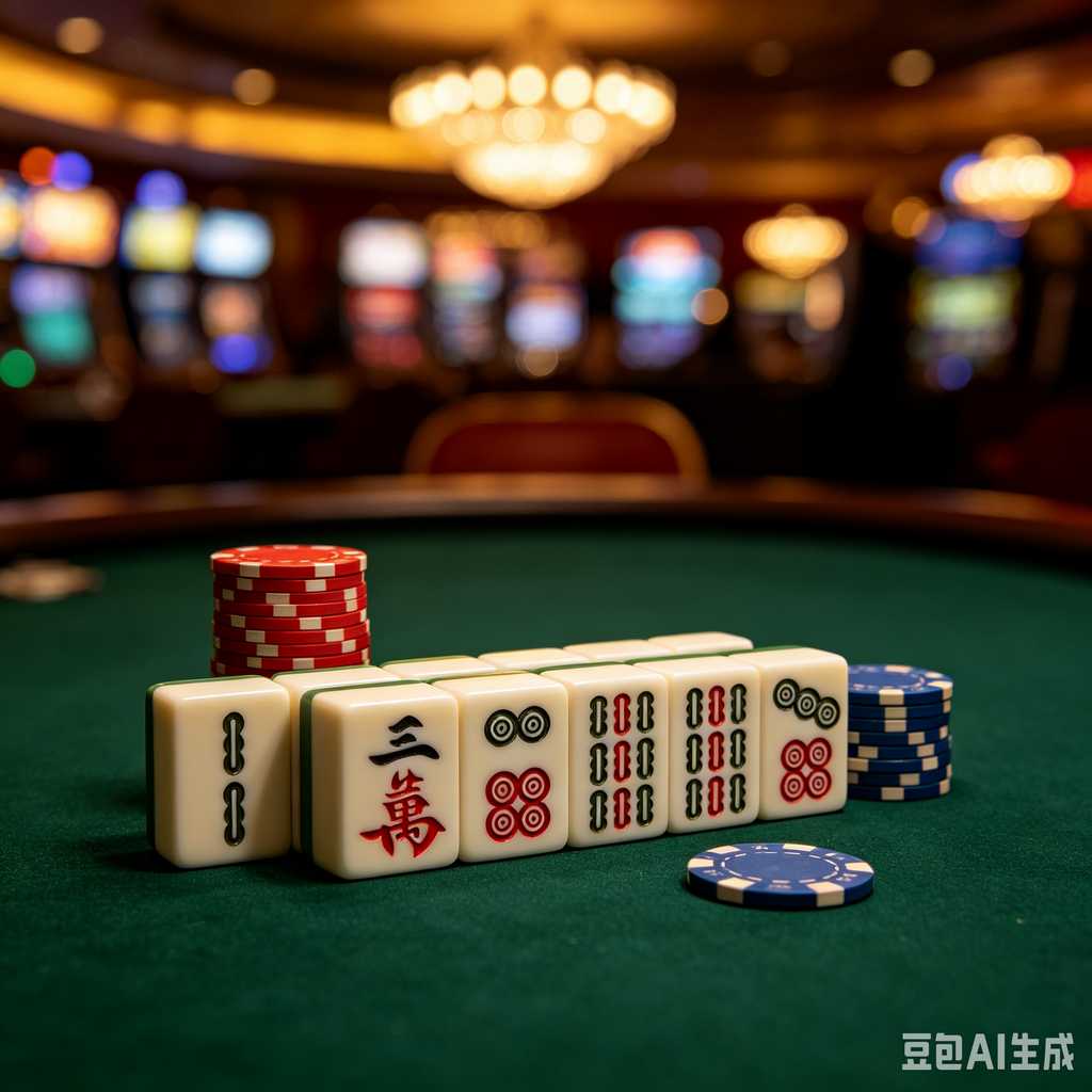 shiny mahjong tiles luxury