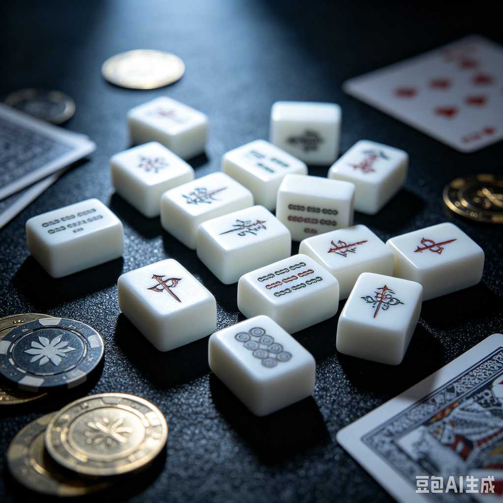 dual color mahjong tiles
